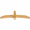 Ekena Millwork Bellingham Rough Sawn Timber Gable Bracket, Western Red Cedar, 60"W x 20"H x 4"D x 4"F, 8/12 Pitch GBW060X20X0404BEL00RWR - alternate 3
